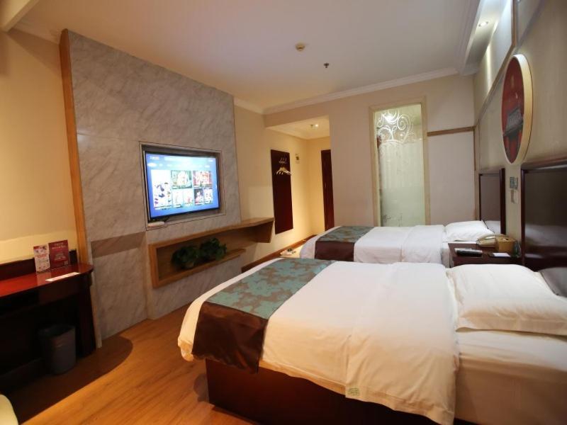 Greentree Inn Jiangsu Wuxi Yangjian Xihu Road Express Hotel Exterior foto