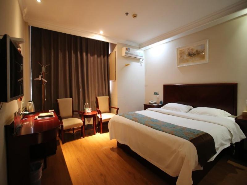 Greentree Inn Jiangsu Wuxi Yangjian Xihu Road Express Hotel Exterior foto