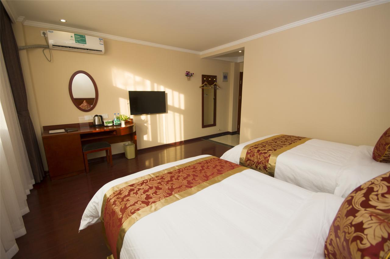 Greentree Inn Jiangsu Wuxi Yangjian Xihu Road Express Hotel Exterior foto